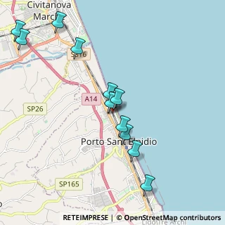 Mappa Via Francia, 63821 Porto Sant'Elpidio FM, Italia (2.0475)