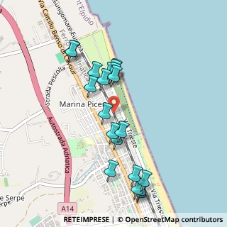Mappa Via Francia, 63821 Porto Sant'Elpidio FM, Italia (0.488)