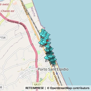 Mappa Via Francia, 63821 Porto Sant'Elpidio FM, Italia (0.5375)