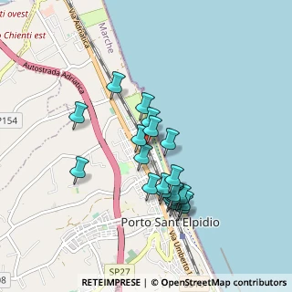 Mappa Via Francia, 63821 Porto Sant'Elpidio FM, Italia (0.8065)