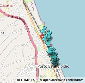 Mappa Via Camillo Benso Conte di Cavour, 63821 Porto Sant'Elpidio FM, Italia (0.83)