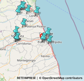 Mappa Via Rota Martina, 63811 Sant'Elpidio a Mare FM, Italia (17.17357)