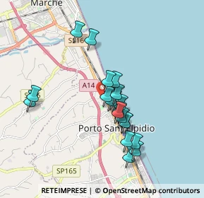 Mappa Via Umbria, 63821 Porto Sant'Elpidio FM, Italia (1.5475)