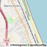 Map Porto Sant'Elpidio