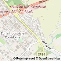 Mapa Corridonia