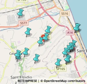 Mappa Via Francesco Petrarca, 63811 Sant'Elpidio a Mare FM, Italia (2.328)