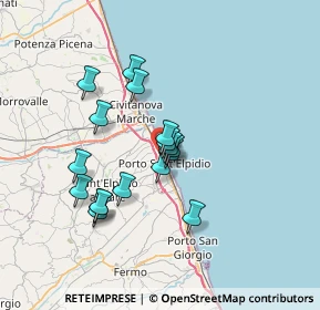 Mappa SS16, 63821 Porto Sant'Elpidio FM, Italia (5.91765)