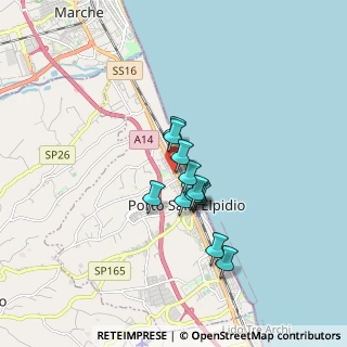 Mappa SS16, 63821 Porto Sant'Elpidio FM, Italia (1.17417)