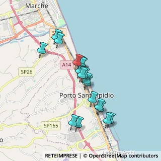 Mappa Via Belvedere, 63821 Porto Sant'Elpidio FM, Italia (1.49263)