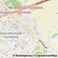 Karte Corridonia