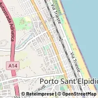 Karte Porto Sant'Elpidio