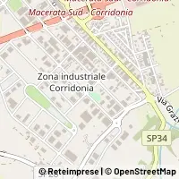 地図 Corridonia