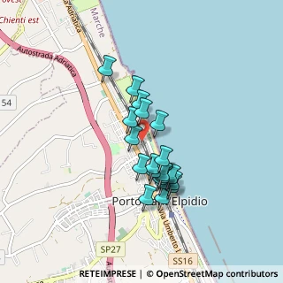Mappa Via Svezia, 63821 Porto Sant'Elpidio FM, Italia (0.707)