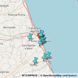 Mappa A14, 63821 Porto Sant'Elpidio FM, Italia (4.49545)