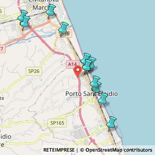 Mappa A14, 63821 Porto Sant'Elpidio FM, Italia (2.115)