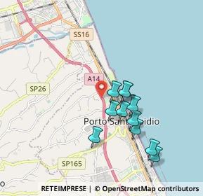 Mappa A14, 63821 Porto Sant'Elpidio FM, Italia (1.64364)