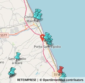 Mappa A14, 63821 Porto Sant'Elpidio FM, Italia (5.54929)