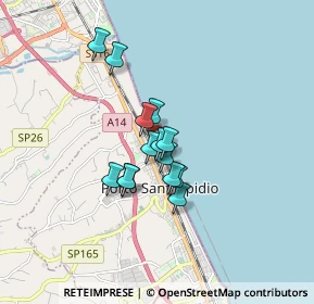 Mappa Via Trieste, 63821 Porto Sant'Elpidio FM, Italia (1.17714)