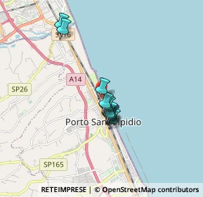 Mappa Via Trieste, 63821 Porto Sant'Elpidio FM, Italia (1.23545)
