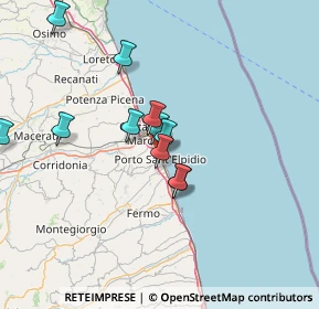 Mappa Via Trieste, 63821 Porto Sant'Elpidio FM, Italia (14.74917)