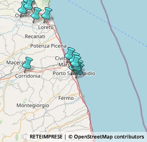 Mappa Via Trieste, 63821 Porto Sant'Elpidio FM, Italia (17.02308)