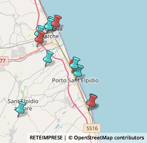 Mappa Via Trieste, 63821 Porto Sant'Elpidio FM, Italia (4.20636)