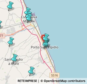 Mappa Via Trieste, 63821 Porto Sant'Elpidio FM, Italia (5.05182)