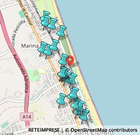 Mappa Via Trieste, 63821 Porto Sant'Elpidio FM, Italia (0.478)