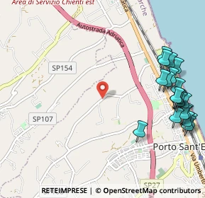 Mappa Via Pescolla, 63821 Porto Sant'Elpidio FM, Italia (1.438)