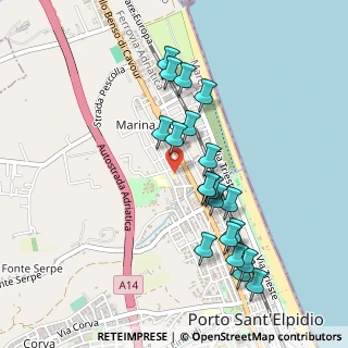 Mappa Via Marche, 63821 Porto Sant'Elpidio FM, Italia (0.48)