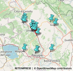 Mappa Via dell'Innovazione Tecnologica, 06019 Umbertide PG, Italia (11.0985)