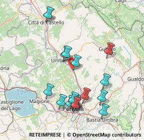 Mappa Via dell'Innovazione Tecnologica, 06019 Umbertide PG, Italia (16.65737)