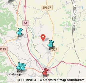 Mappa SP dell'Esse, 52045 Foiano della Chiana AR, Italia (6.24214)