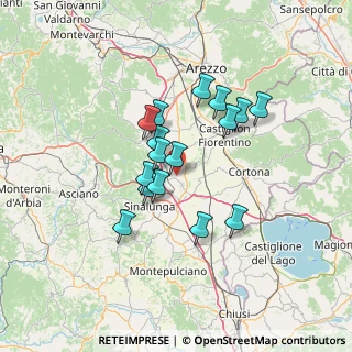 Mappa SP dell'Esse, 52045 Foiano della Chiana AR, Italia (11.21313)