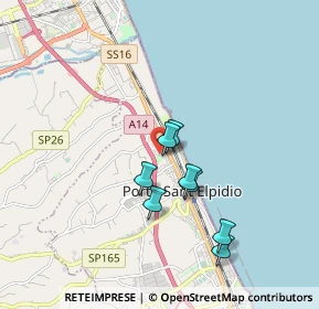 Mappa Via Toscana, 63821 Porto Sant'Elpidio FM, Italia (2.29455)