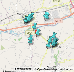 Mappa SP Brancadoro, 63811 Sant'Elpidio a Mare FM (1.686)