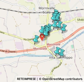 Mappa Via Carlo Goldoni, 62010 Morrovalle MC, Italia (0.7125)