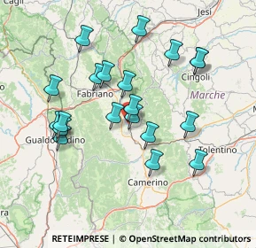 Mappa Via Dante Alighieri, 62024 Matelica MC, Italia (14.5255)