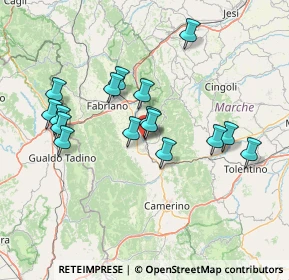 Mappa Via Dante Alighieri, 62024 Matelica MC, Italia (13.9325)