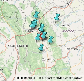 Mappa Via Dante Alighieri, 62024 Matelica MC, Italia (8.05286)