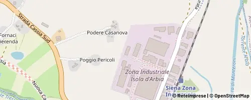 Mappa Siena