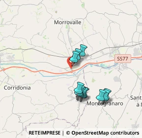 Mappa Via Carlo Goldoni, 62010 Trodica MC, Italia (3.34091)