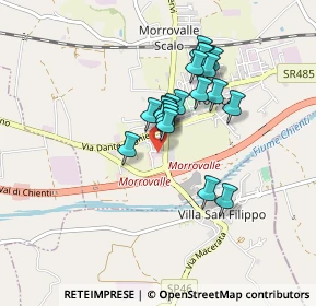 Mappa Via Carlo Goldoni, 62010 Trodica MC, Italia (0.6815)