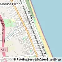 Kort Porto Sant'Elpidio