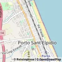 Kaart Porto Sant'Elpidio