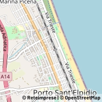 Kartta Porto Sant'Elpidio