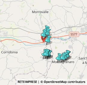 Mappa Contrada Campoleone, 62010 Morrovalle MC, Italia (3.13643)