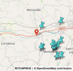 Mappa Contrada Campoleone, 62010 Morrovalle MC, Italia (5.02857)