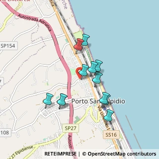 Mappa Via Isola D'Elba, 63821 Porto Sant'Elpidio FM, Italia (0.80333)