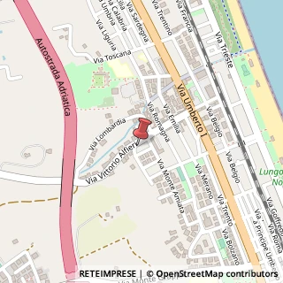 Mappa Via Vittorio Alfieri, 57, 63821 Porto Sant'Elpidio, Fermo (Marche)